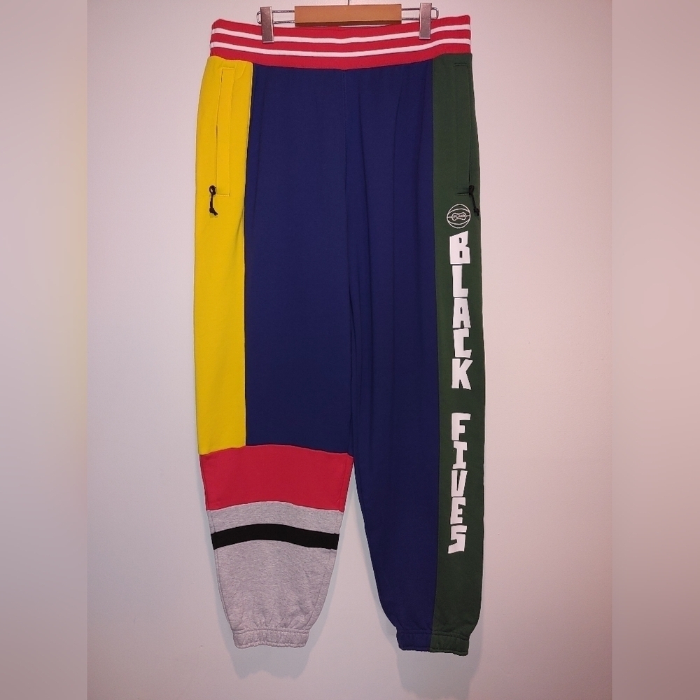 PUMA Black  Fives Hoopmen Sweatpants